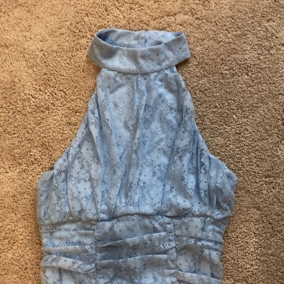 Blue Lace Dress - Picture 3 of 5